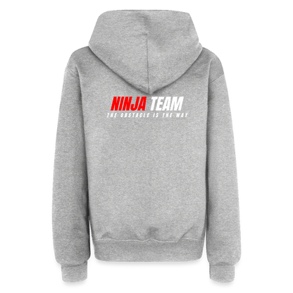 Ninja Team - Champion Youth Hoodie - heather grey