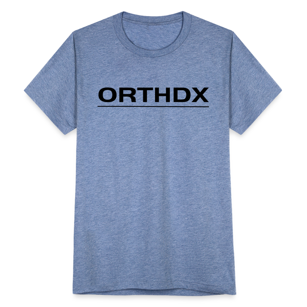 ORTHDX Classic - Soft Tri-Blend Unisex Shirt - heather blue