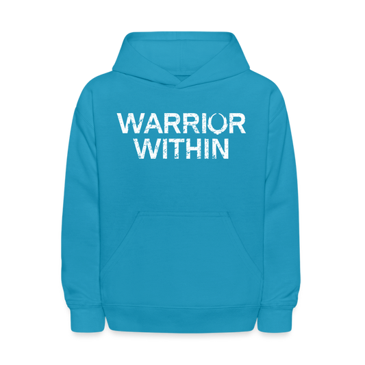 Warrior Within - Ninja Warrior Kids' Hoodie - turquoise