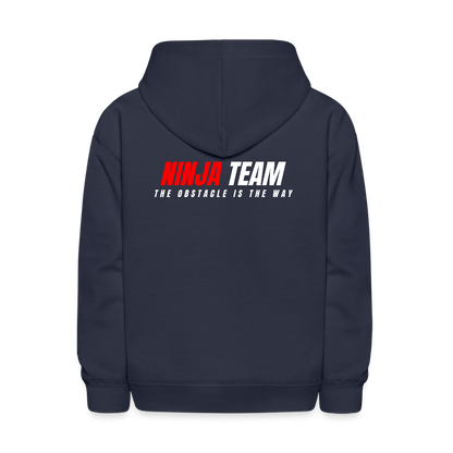Ninja Team Kids' Hoodie - navy