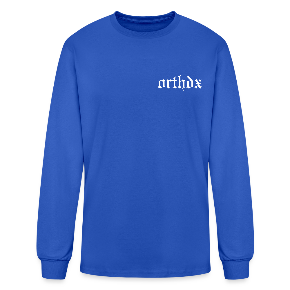 ORTHDX Icon - Men's Long Sleeve T-Shirt - royal blue