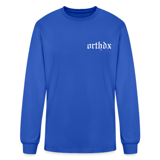 ORTHDX Icon - Men's Long Sleeve T-Shirt - royal blue