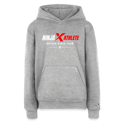 Ninja Team - Champion Youth Hoodie - heather grey