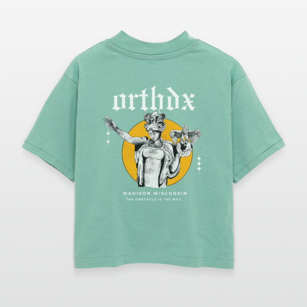 ORTHDX Icon - Women's Boxy Tee - saltwater