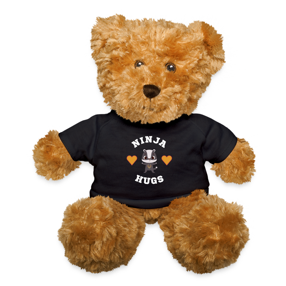 Ninja Hugs - Ninja Bear - black