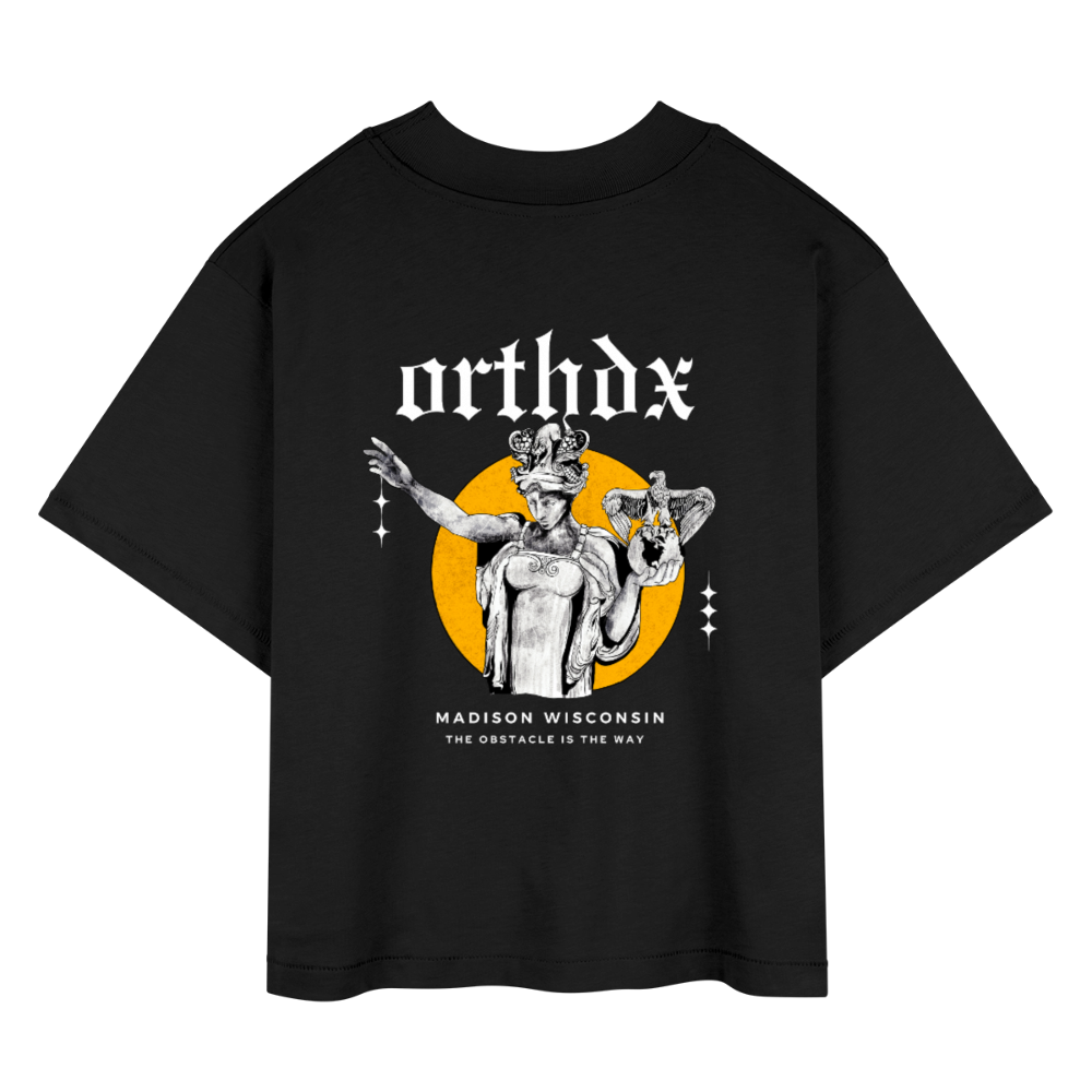 ORTHDX Icon - Women's Boxy Tee - black