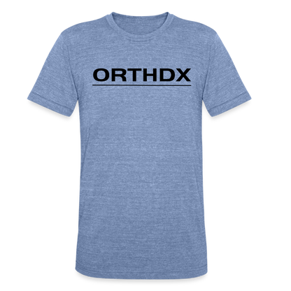 ORTHDX Classic - Soft Tri-Blend Unisex Shirt - heather blue