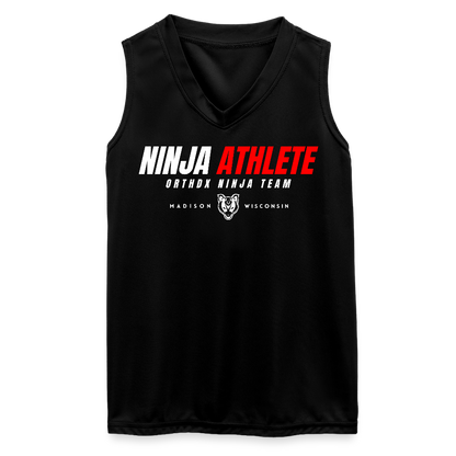 Ninja Team - Girls Sleeveless Jersey - black