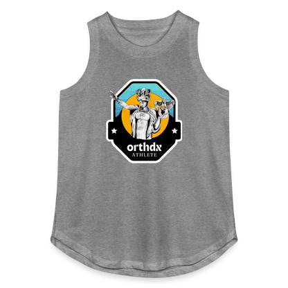 ORTHDX Athlete - Women's Relaxed Tank Top - granite heather 