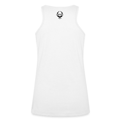 The Obstacle is the Way -  Soft Racerneck Tank - white