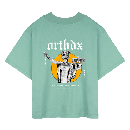 ORTHDX Icon - Women's Boxy Tee - saltwater