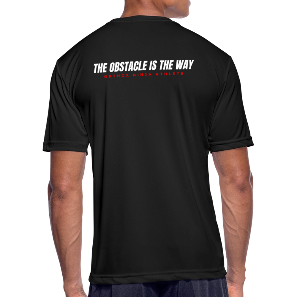 Ninja Team - Men’s Moisture Wicking Performance T-Shirt - black