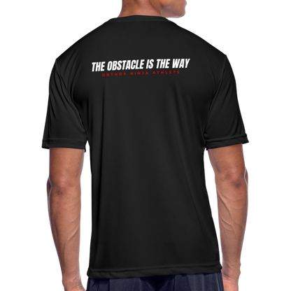 Ninja Team - Men’s Moisture Wicking Performance T-Shirt - black
