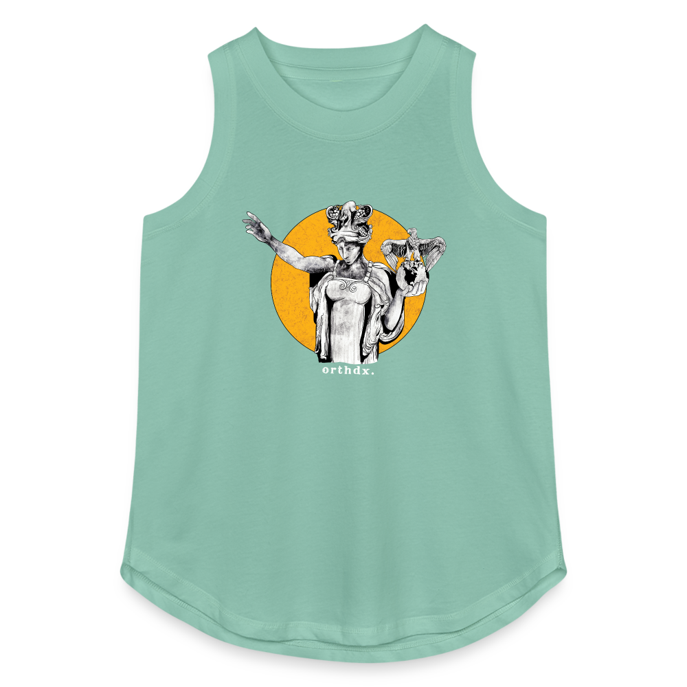 Lady Wisconsin - Women's Relaxed Tank Top - saltwater