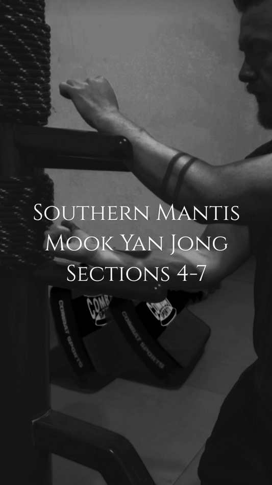 Southern Mantis Wooden Dummy Sections 4-7