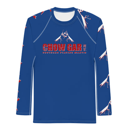 Chow Gar Rash Guard (Blue Red White)