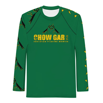 Chow Gar Rash Guard (Green Yellow Black)