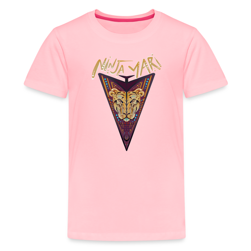 Ninja Yari - Kids' Premium T-Shirt - pink