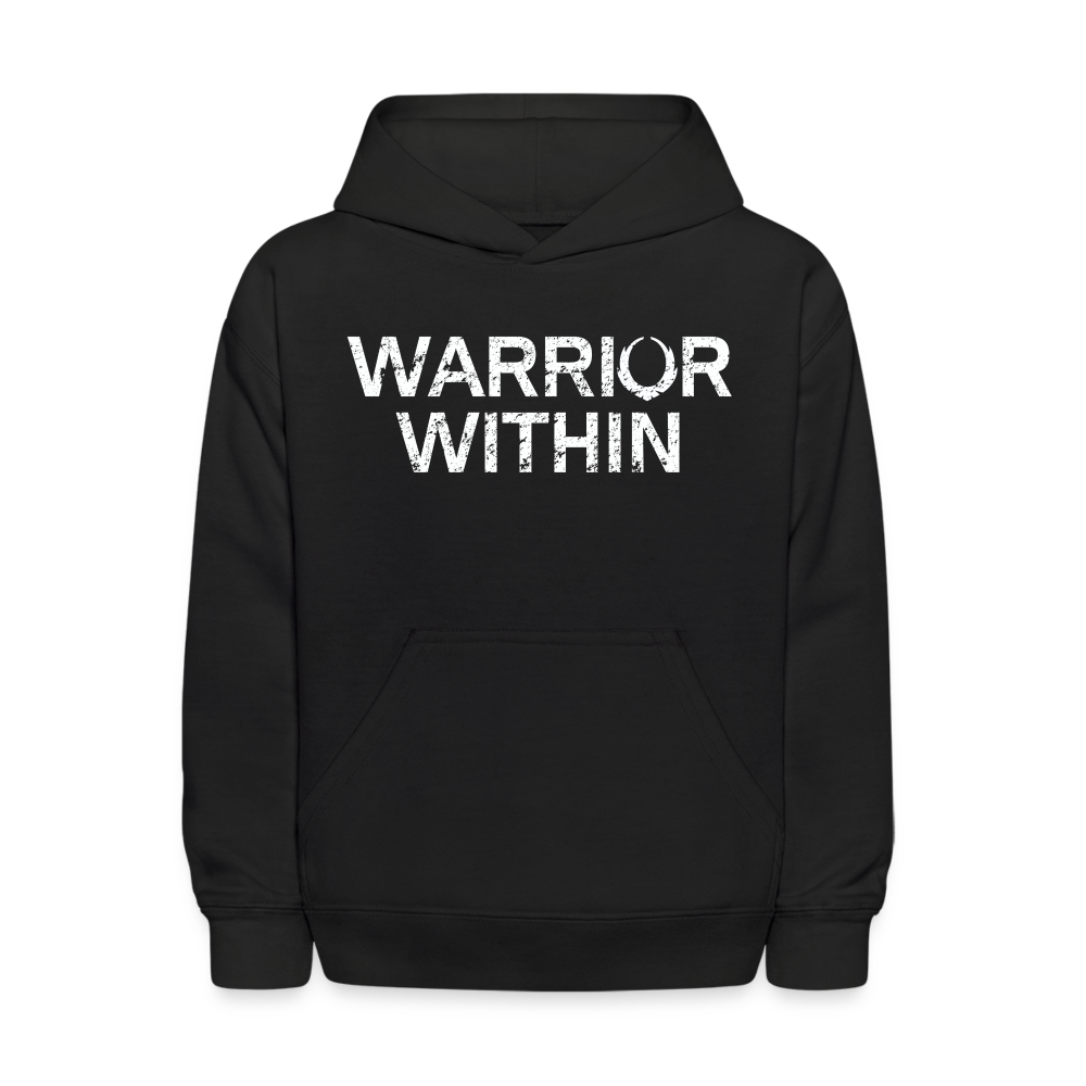 Warrior Within - Ninja Warrior Kids' Hoodie - black