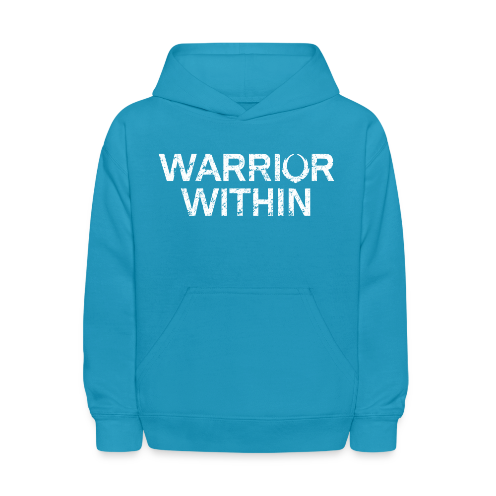 Warrior Within - Ninja Warrior Kids' Hoodie - turquoise