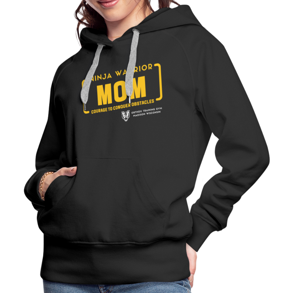 Ninja Warrior Mom - Women’s Premium Hoodie - black