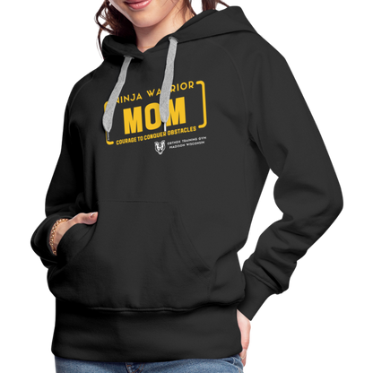 Ninja Warrior Mom - Women’s Premium Hoodie - black