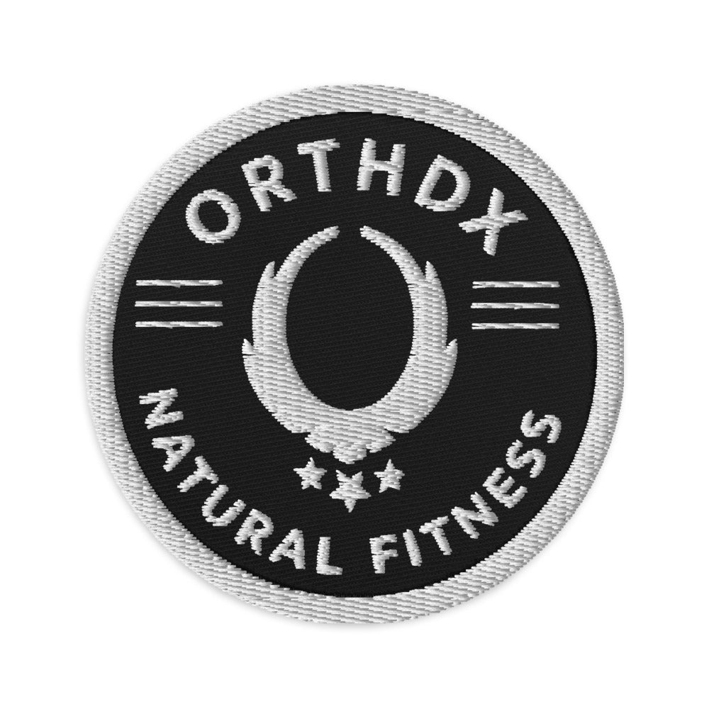 ORTHDX Classic (Black & White) Embroidered Patch