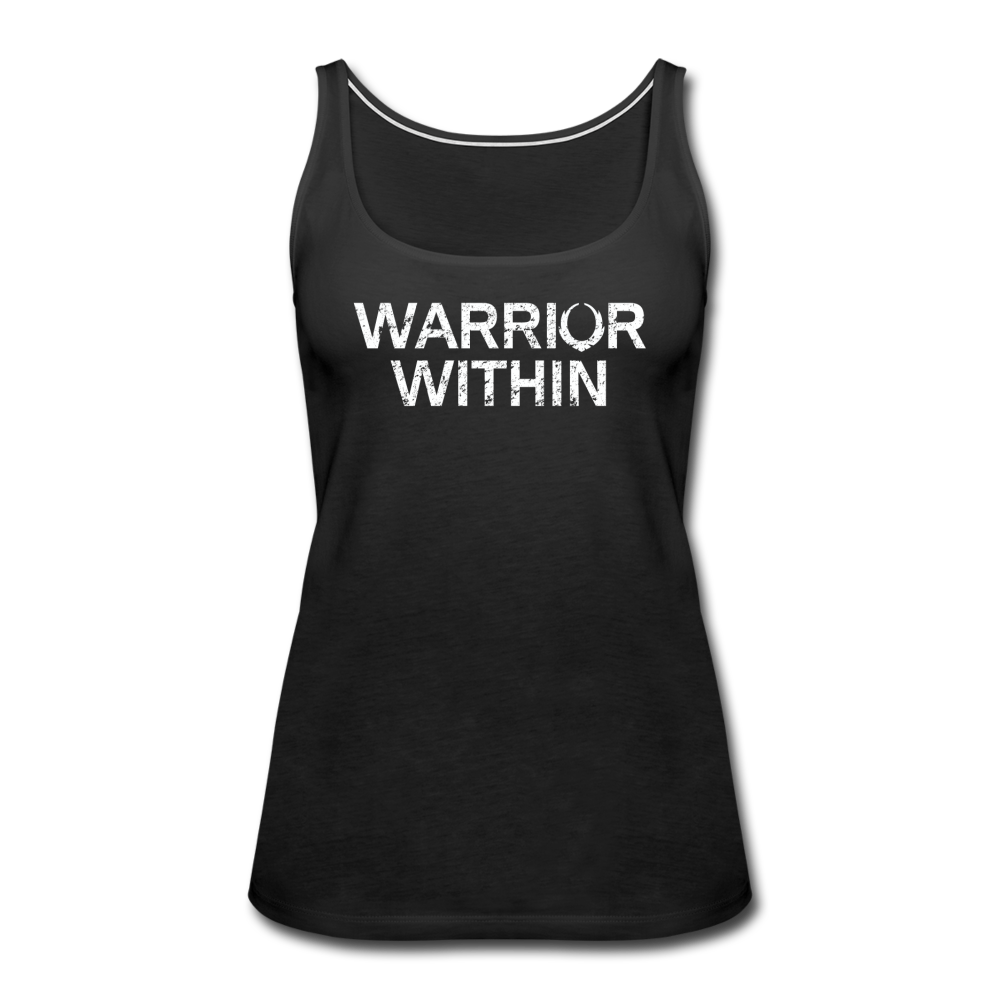 Warrior Within - Women’s Tank Top - black