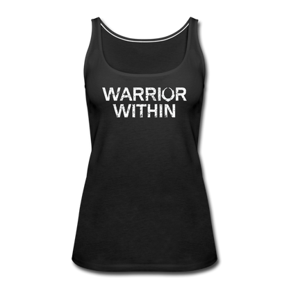 Warrior Within - Women’s Tank Top - black