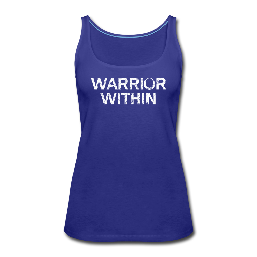 Warrior Within - Women’s Tank Top - royal blue