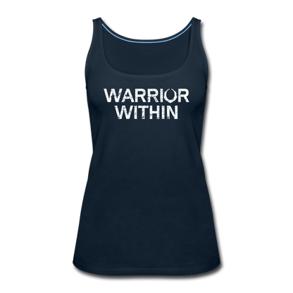 Warrior Within - Women’s Tank Top - deep navy