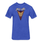 Ninja Yari - Men's Fitted T-Shirt - heather royal