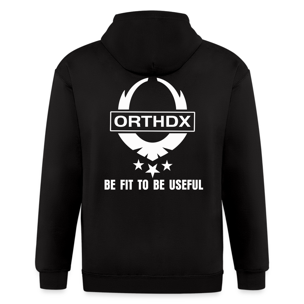 BE FIT TO BE USEFUL ORTHDX Hoodie - black