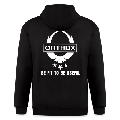 BE FIT TO BE USEFUL ORTHDX Hoodie - black