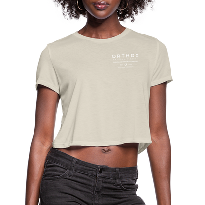 CLASSIC ORTHDX - Women's Cropped T-Shirt - dust